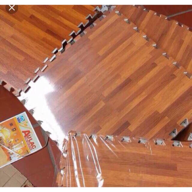 Thảm Xốp Vân Gỗ Lót Sàn ( 6 tấm /60 x 60 cm)